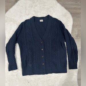 Aritzia Peggy Cable Knit Cardigan
